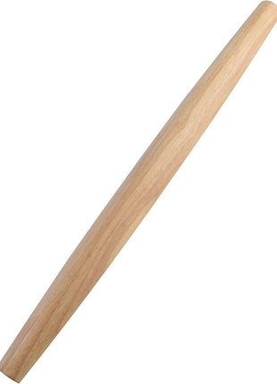 French Rolling Pin (17 Inches) –WoodenRoll Pin for Fondant, Pie Crust, Cookie, Pastry, Dough –Tapered Design & Smooth Construction - Essential Kitchen Utensil