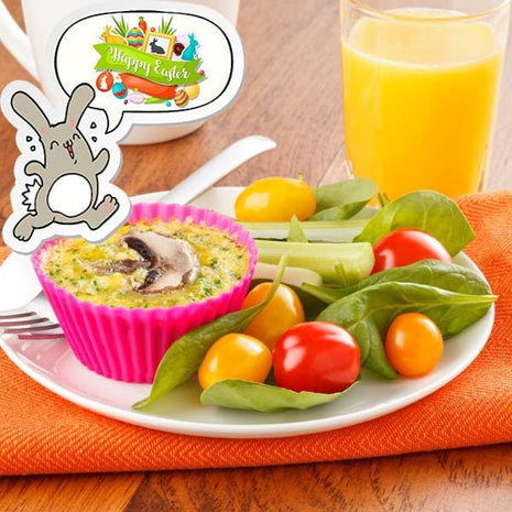 36 Pack Silicone Cupcake Liners Muffin Baking Cups Liners Reusable Non-Stick Cake Molds Sets Lunch Bento Box Dividers Accessories