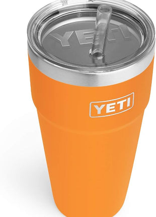 YETI Rambler 26 oz Straw Cup, Vacuum Insulated, Stainless Steel with Straw Lid