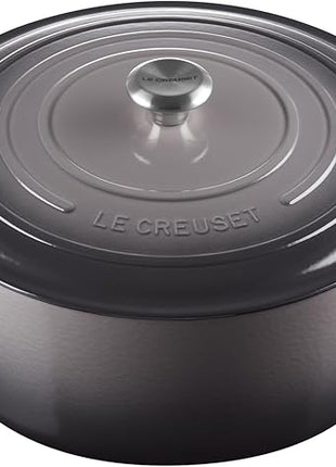 Le Creuset Enameled Cast Iron Signature Round Dutch Oven, 13.25 qt., Oyster