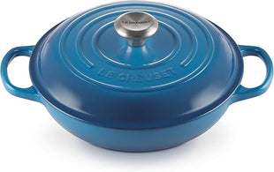 Le Creuset Enameled Cast Iron Signature Braiser, 2.25 qt., Marseille