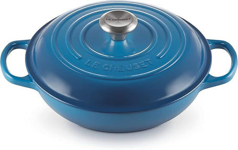 Le Creuset Enameled Cast Iron Signature Braiser, 2.25 qt., Marseille