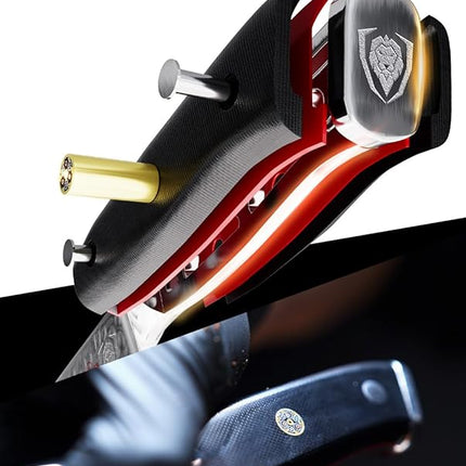 Dalstrong Ultimate Slicer Sujihiki Knife - 10.5 inch - Shogun Series ELITE - The Tokugawa - Damascus Slicing Knife - AUS-10V Japanese Super Steel Kitchen Slicer Saya - Kitchen Knife - Sheath Included