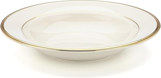 Lenox 6073977 Eternal Rimmed Bowl 1-Piece, Porcelain