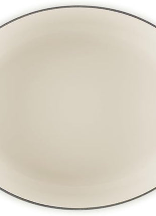 Le Creuset Enameled Cast Iron Signature Oval Dutch Oven, 8 qt., Olive with Gold Knob