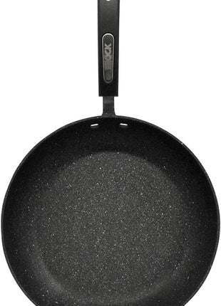 Starfrit The Rock 20cm (8") Non-Stick Fry Pan - Durable Forged Aluminum - Oven Safe - PFOA Free - Easy to Clean - Black