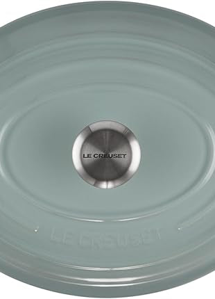 Le Creuset Enameled Cast Iron Signature Oval Dutch Oven, 6.75 qt., Sea Salt