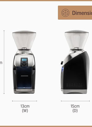 Baratza Virtuoso+ Coffee Grinder ZCG587BLK, Black