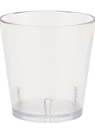 G.E.T. 6608-1-CL-EC Heavy-Duty Plastic Restaurant Tumblers, 8 Ounce, Clear (Set of 4)