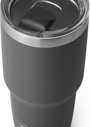 YETI Rambler 30 oz Stainless Steel Vacuum Insulated Tumbler w/MagSlider Lid, Charcoal