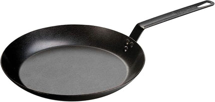 Lodge Pre-Seasoned Carbon Steel Skillet - Use in the Oven, on the Stove, on the Grill, or Over a Campfire - 12 Inch