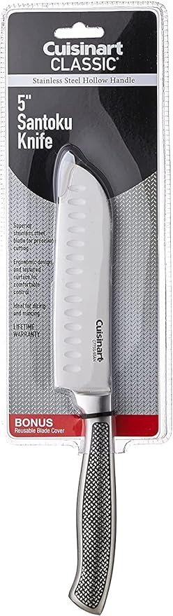 Cuisinart C77SS-5SAN Graphix Collection Santoku Knife, 5" Stainless Steel