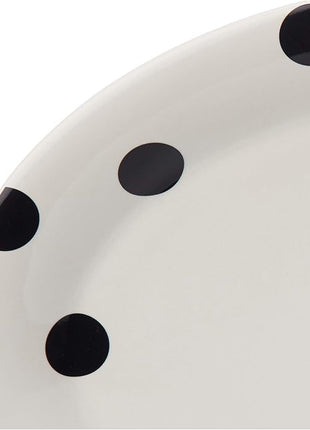 Kate Spade New York Deco Dot 14" Oval Serving Platter, 2.95 LB, White