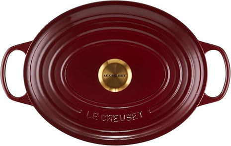 Le Creuset Enameled Cast Iron Signature Oval Dutch Oven, 6.75 qt., Rhone
