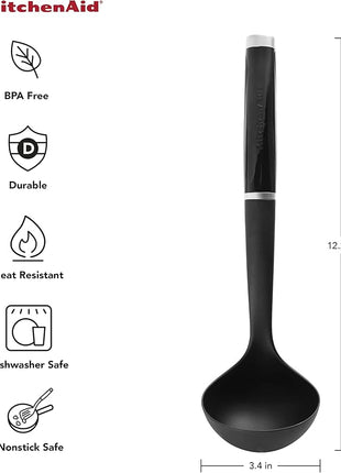 KitchenAid KE006OHOBA Classic Nylon Ladle