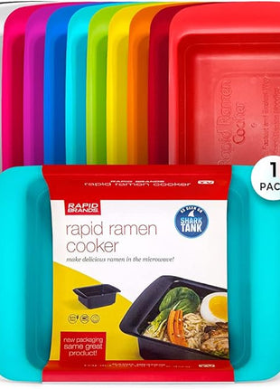 Rapid Ramen Cooker | Microwavable Cookware for Instant Ramen | BPA Free and Dishwasher Safe | Perfect for Dorm, Small Kitchen or Office | Teal