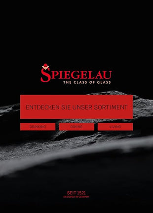 Spiegelau Classic Tulip Beer Glass, European-Made Crystal Drinking Glasses Perfect for Belgian Ales, IPA Beers, Cocktails, Sodas, Beverages, Smoothies, Home Bar Accessories, 15.5 oz, Set of 6