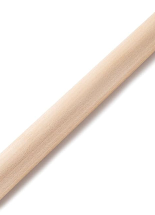 AISOSO French Rolling Pin, 17.7 Inches Wood Rolling Pins for Baking, Extra Long Classic Wooden Dough Roller for Fondant Pizza Pie Crust Cookie Pastry, Kitchen Baking Essentials, Light Yellow