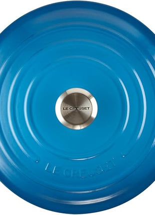 Le Creuset Enameled Cast Iron Signature Round Dutch Oven, 7.25 qt., Marseille