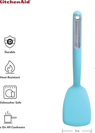 KitchenAid Short turner, 12 inches, Aqua