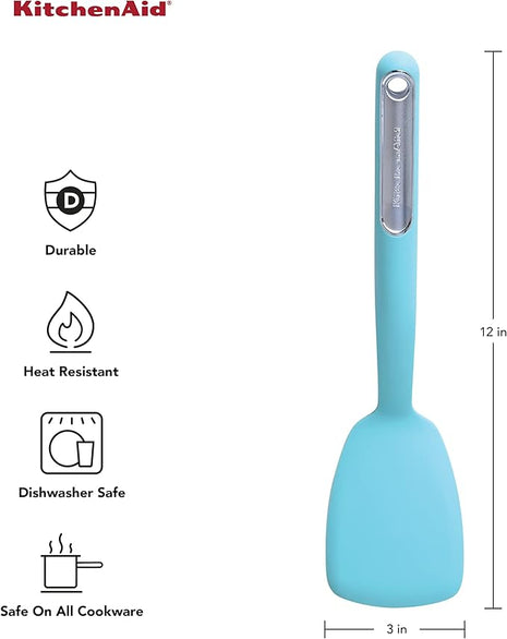 KitchenAid Short turner, 12 inches, Aqua