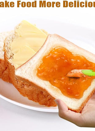 Silicone Spatula Set (6Pcs) - Mini Scraper Tool for Beauty & Food - Reach Every Last Drop, Multi-Size Spatulas for Makeup Jars, Lotion Bottles & Kitchen Containers