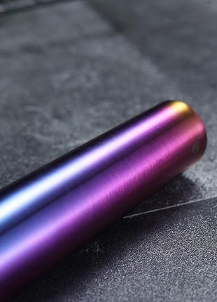 Berglander Rainbow Rolling Pin, 16.7 Inches Stainless Steel Colorful Matte Finish With Rainbow Titanium Plating Rolling Pin For Baking Pizza Dough, Pie, Cookie, Gift Ideas For Bakers.