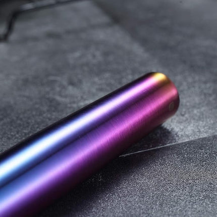 Berglander Rainbow Rolling Pin, 16.7 Inches Stainless Steel Colorful Matte Finish With Rainbow Titanium Plating Rolling Pin For Baking Pizza Dough, Pie, Cookie, Gift Ideas For Bakers.