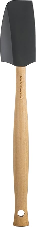 Le Creuset Silicone Craft Series Small Spatula, 11 1/8" x 1 3/4", Oyster