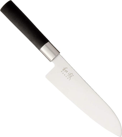 Kai Wasabi Black Santoku Knife, 6-1/2-Inch