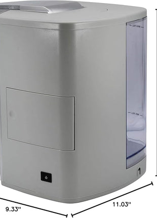 Cuisinart Coffee Maker, Single Serve 72-Ounce Reservoir Coffee Machine, Programmable Brewing & Hot Water Dispenser, Stainless Steel, Cool Grey