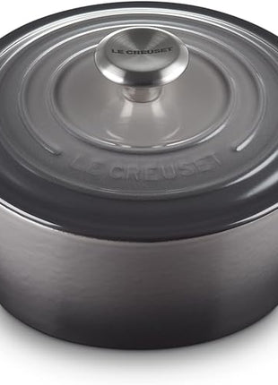 Le Creuset Enameled Cast Iron Signature Round Dutch Oven, 2 qt., Oyster