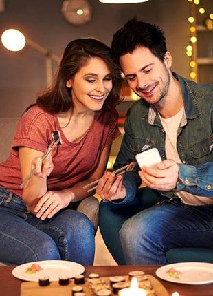 10-Pairs Wooden Chopsticks, Dishwasher Safe Chopstick,ReusableNatural Healthy, Chinese Classic Style for Kitchen, Dining Room, Gourmet, Noodles (9.8 Inch)