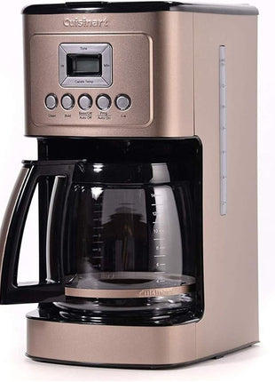 Cuisinart Coffee Maker, 14-Cup Glass Carafe, Fully Automatic for Brew Strength Control & 1-4 Cup Setting, Stainless Steel, DCC-3200UMB, Umber