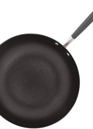 Anolon Advanced Hard Anodized Nonstick Frying Pan/ Fry Saute All Purpose Pan with Lid - 12 Inch, Gray