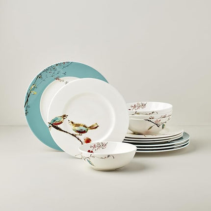 Lenox 896843 Chirp 12-Piece Dinnerware Set