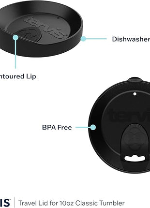 Purple Teal Seahorse 10 oz Wavy Tumbler with lid