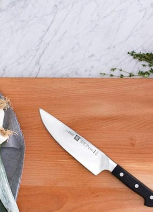 ZWILLING J.A. Henckels 38401-180 Chef's Knife, 7", Black/Stainless Steel