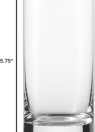 Zwiesel Glas Tritan Paris Barware Collection Beer/Long Drink Glass, 10.1-Ounce, Set of 6