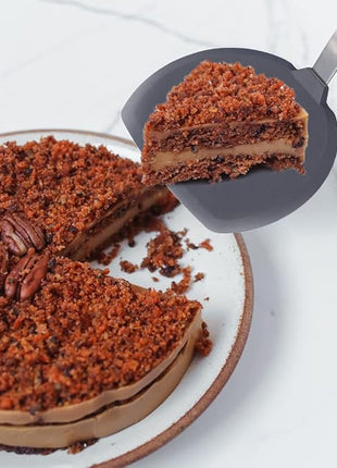 Tenta tenta kitchen Silicone Turner Wide Pancake Spatula Pizza Peel Kitchen Utensil Nonstick Cookware Safe Kitchen Flipper for Griddle Cooking and Baking- 600°F Heat-Resistant Rubber Egg Spatulas.