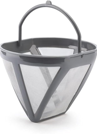 Smeg 50's Retro Style Aesthetic Drip Coffee Machine with 10 Cup Glass Carafe, Auto Start Feature, Keep Warm Plate, and Two Coffee Strength Settings (Brushed Stainless Steel)