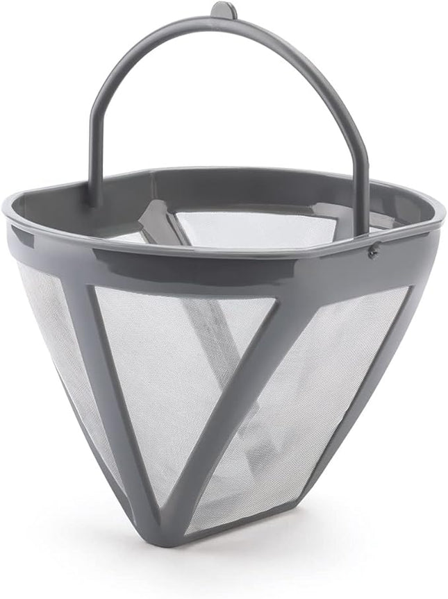 Smeg 50's Retro Style Aesthetic Drip Coffee Machine with 10 Cup Glass Carafe, Auto Start Feature, Keep Warm Plate, and Two Coffee Strength Settings (Black)