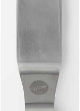 Wilton 13 Inch Angled Frosting Spatula, Stainless Steel With an Ergonomic Handle
