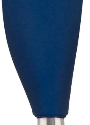 Tovolo Jar Spatula Silicone Long Stainless Steel Handle Scraper Spatula Deep Indigo, Jar Scraper Heat Resistant Dishwasher Safe BPA Free Kitchen Utensil for Scraping Spreading Jelly Peanut Butter