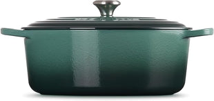 Le Creuset Enameled Cast Iron Signature Oval Dutch Oven, 8 qt., Artichaut