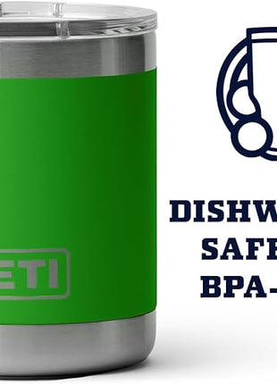 YETI Rambler 10 oz Lowball, Vacuum Insulated, Stainless Steel with MagSlider Lid