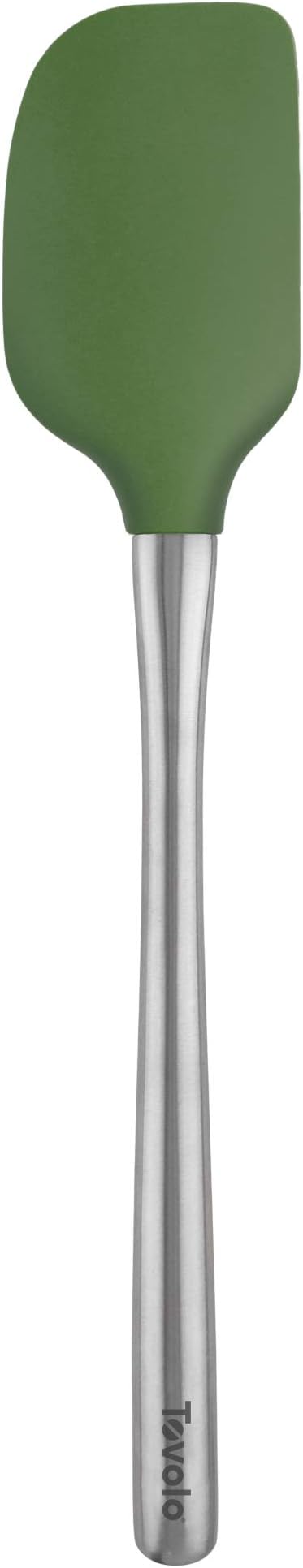 Tovolo Flex-Core Stainless Steel Handled Spatula, Heat-Resistant & BPA-Free Silicone Turner Head, Safe for Cast Iron & Non-Stick Cookware, Dishwasher-Safe: Home & Kitchen