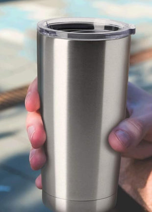 HASLE OUTFITTERS 20oz Tumblers Bulk Stainless Steel Cups with Lid Double Wall Vacuum Insulated Coffee Mugs for Cold & Hot Drinks 8 Pack