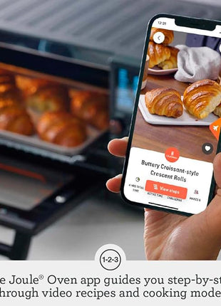 Breville BOV950BST Joule Smart Countertop Oven Air Fryer Pro, Black Stainless Steel