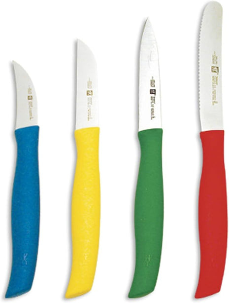 Zwilling J.A. Henckels Twin Grip Colored Paring Knives, Set of 4 38194